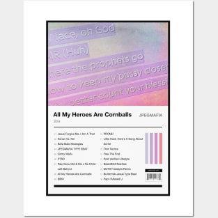 All My Heroes Are Cornballs Album Tracklist Posters and Art